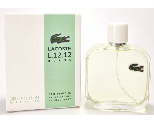 Туалетная вода Lacoste L.12.12 Blanc Eau Fraiche 100 ml