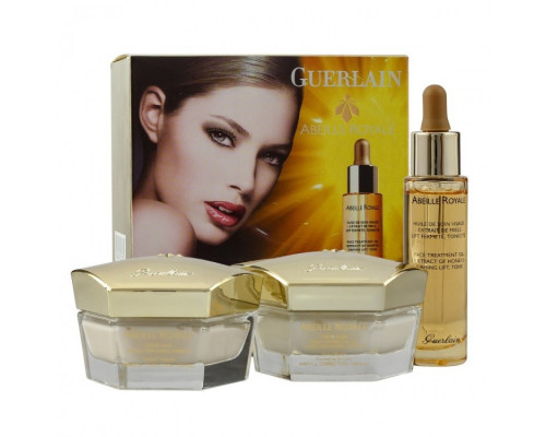 Набор Guerlain Abeille Royale с маслом 3 в 1