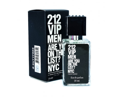 Мини-парфюм 25 ml ОАЭ Carolina Herrera 212 VIP Men