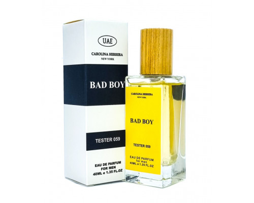 Тестер 40 мл UAE № 059 Carolina Herrera Bad Boy